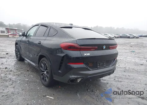 2026 BMW X6 xDrive40I z USA, uszkodzony, nr VIN 5UX33EX08T9186361